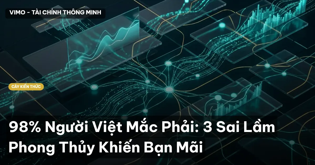98% Người Việt Mắc Phải: 3 Sai Lầm Phong Thủy Khiến Bạn Mãi