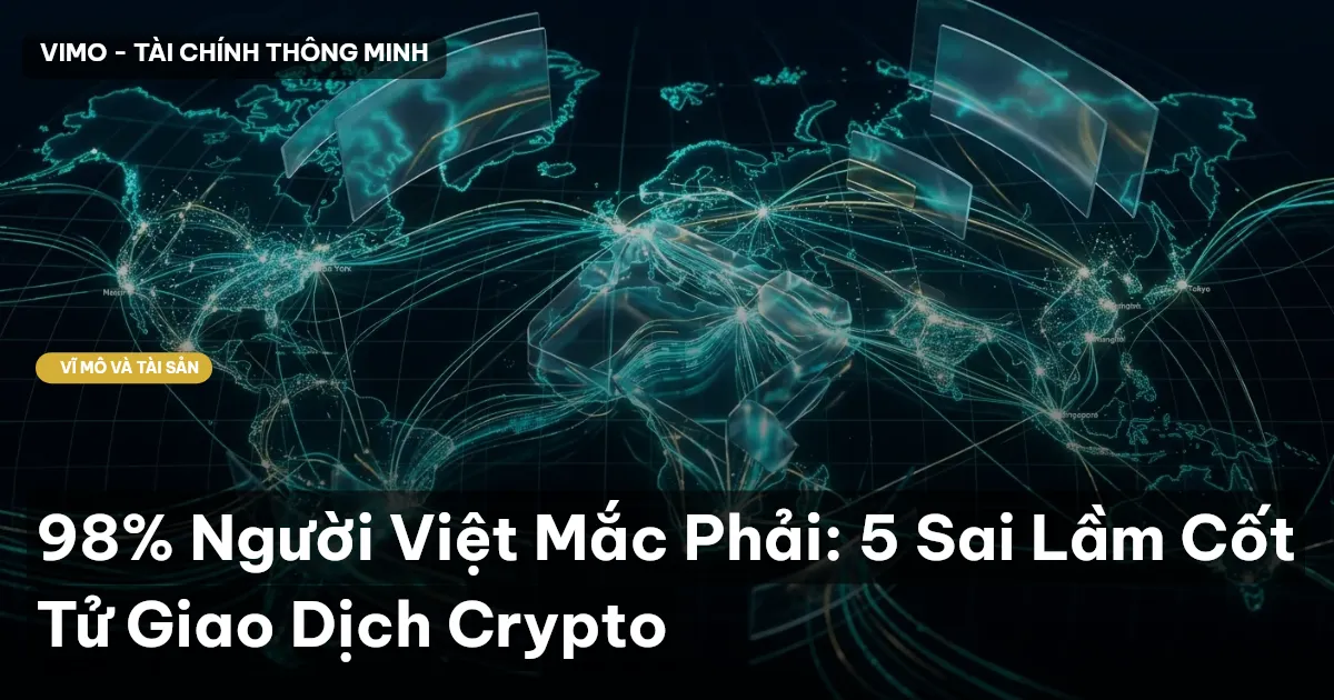 98% Người Việt Mắc Phải: 5 Sai Lầm Cốt Tử Giao Dịch Crypto