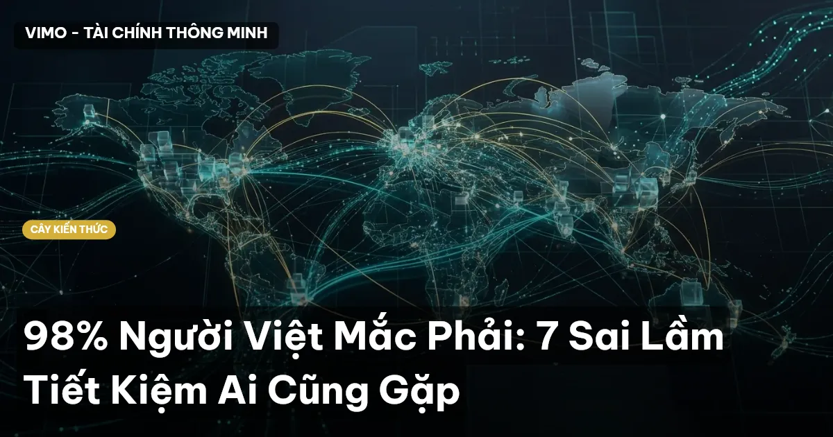 98% Người Việt Mắc Phải: 7 Sai Lầm Tiết Kiệm Ai Cũng Gặp