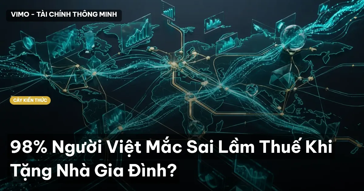 98% Người Việt Mắc Sai Lầm Thuế Khi Tặng Nhà Gia Đình?