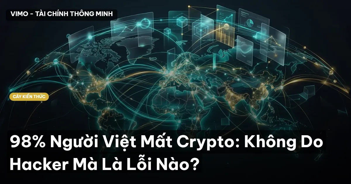 98% Người Việt Mất Crypto: Không Do Hacker Mà Là Lỗi Nào?