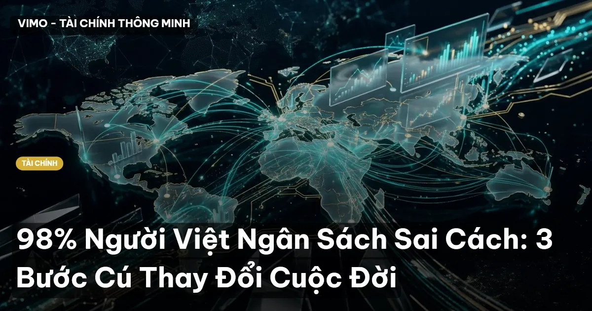 98% Người Việt Ngân Sách Sai Cách: 3 Bước Cú Thay Đổi Cuộc Đời