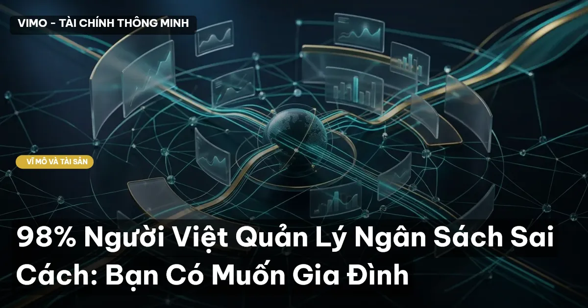 98% Người Việt Quản Lý Ngân Sách Sai Cách: Bạn Có Muốn Gia Đình