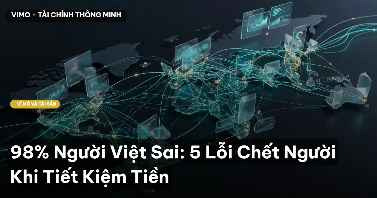 98% Người Việt Sai: 5 Lỗi Chết Người Khi Tiết Kiệm Tiền