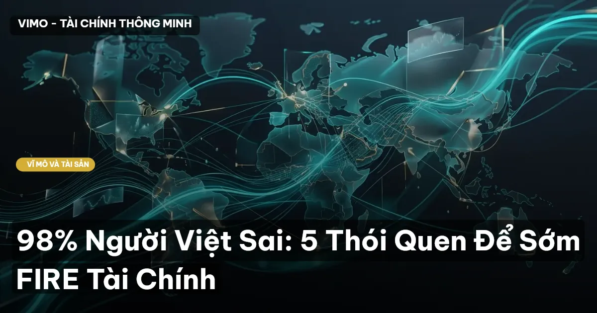 98% Người Việt Sai: 5 Thói Quen Để Sớm FIRE Tài Chính