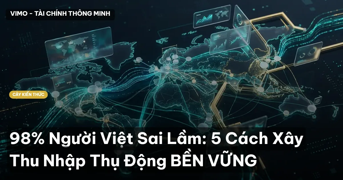 98% Người Việt Sai Lầm: 5 Cách Xây Thu Nhập Thụ Động BỀN VỮNG