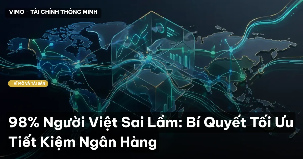 98% Người Việt Sai Lầm: Bí Quyết Tối Ưu Tiết Kiệm Ngân Hàng