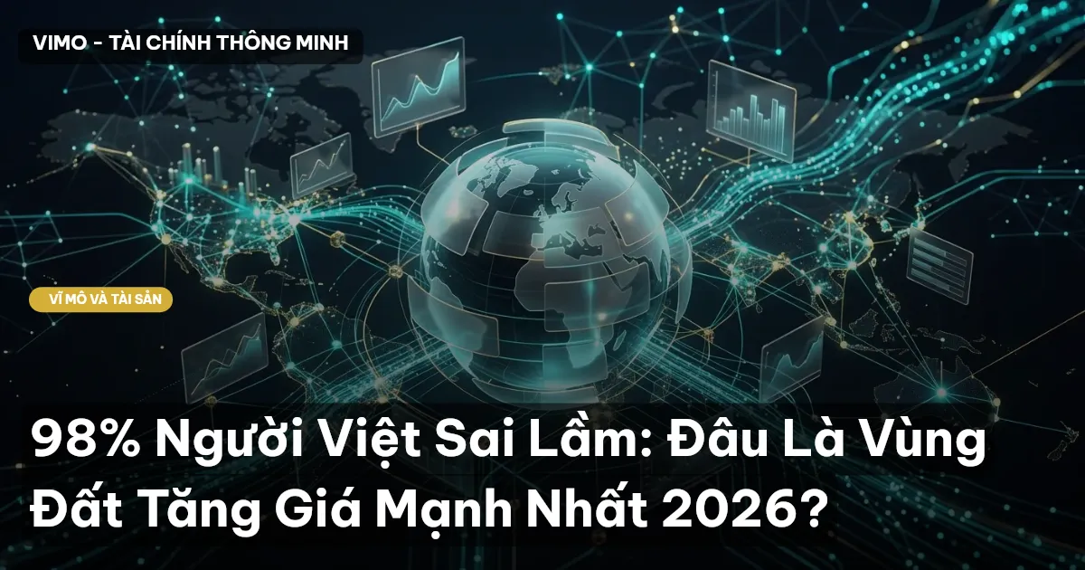 98% Người Việt Sai Lầm: Đâu Là Vùng Đất Tăng Giá Mạnh Nhất 2026?