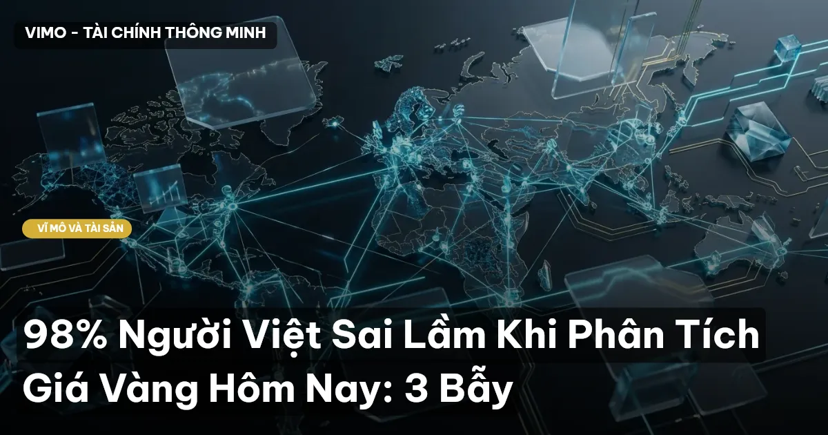 98% Người Việt Sai Lầm Khi Phân Tích Giá Vàng Hôm Nay: 3 Bẫy