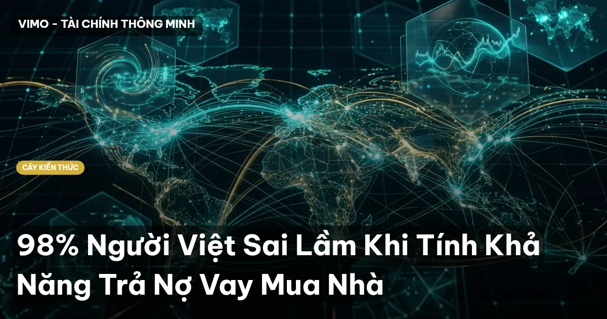 98% Người Việt Sai Lầm Khi Tính Khả Năng Trả Nợ Vay Mua Nhà
