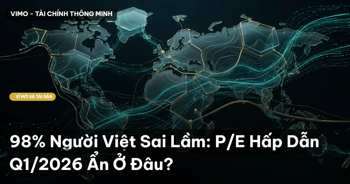 98% Người Việt Sai Lầm: P/E Hấp Dẫn Q1/2026 Ẩn Ở Đâu?