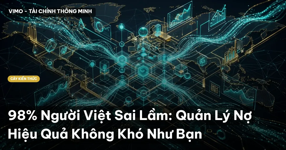 98% Người Việt Sai Lầm: Quản Lý Nợ Hiệu Quả Không Khó Như Bạn
