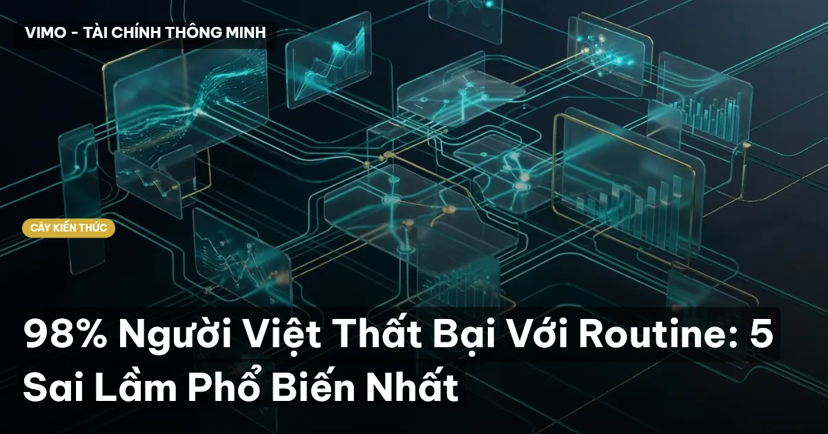 98% Người Việt Thất Bại Với Routine: 5 Sai Lầm Phổ Biến Nhất