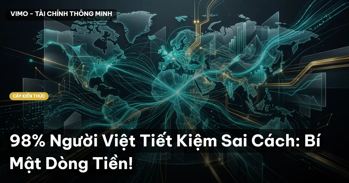 98% Người Việt Tiết Kiệm Sai Cách: Bí Mật Dòng Tiền!