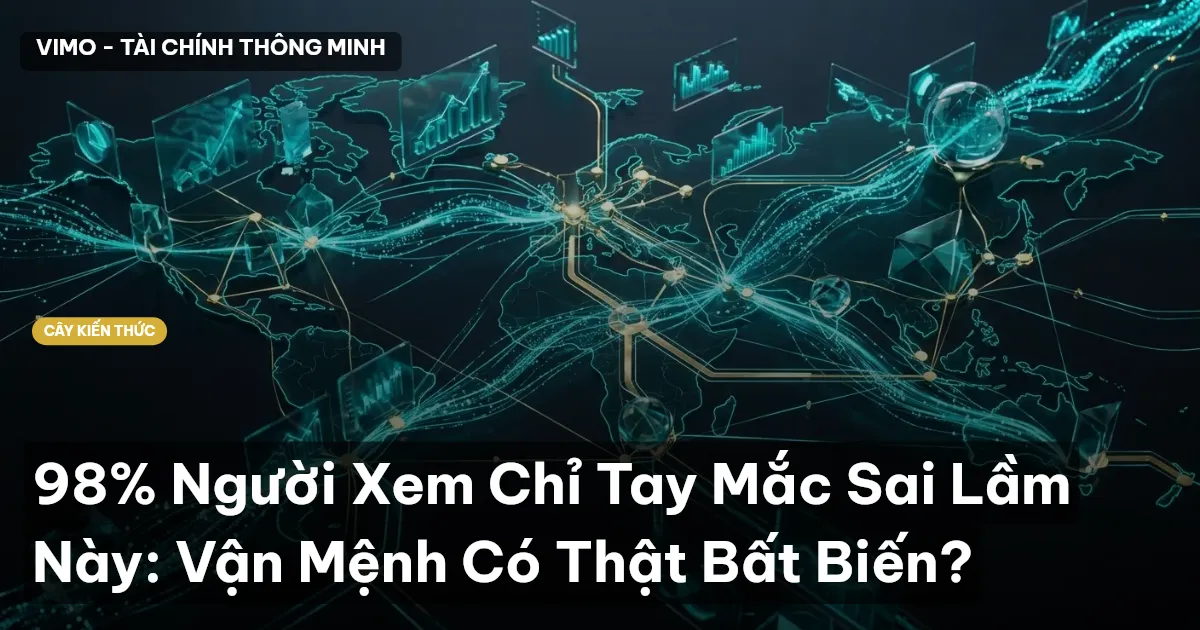 98% Người Xem Chỉ Tay Mắc Sai Lầm Này: Vận Mệnh Có Thật Bất Biến?