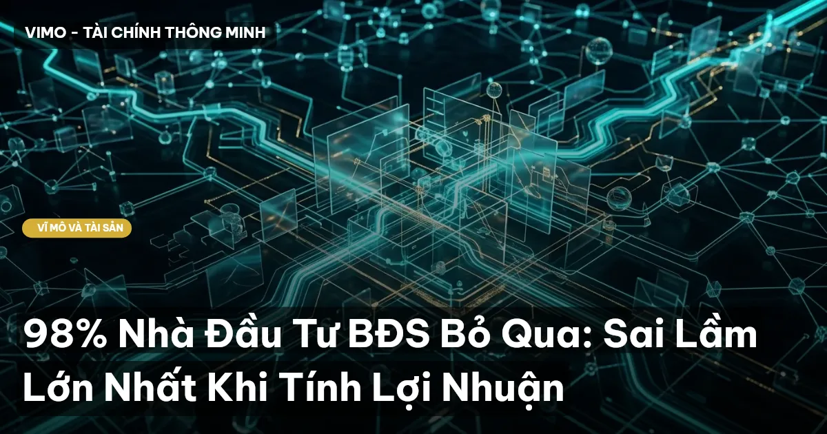 98% Nhà Đầu Tư BĐS Bỏ Qua: Sai Lầm Lớn Nhất Khi Tính Lợi Nhuận