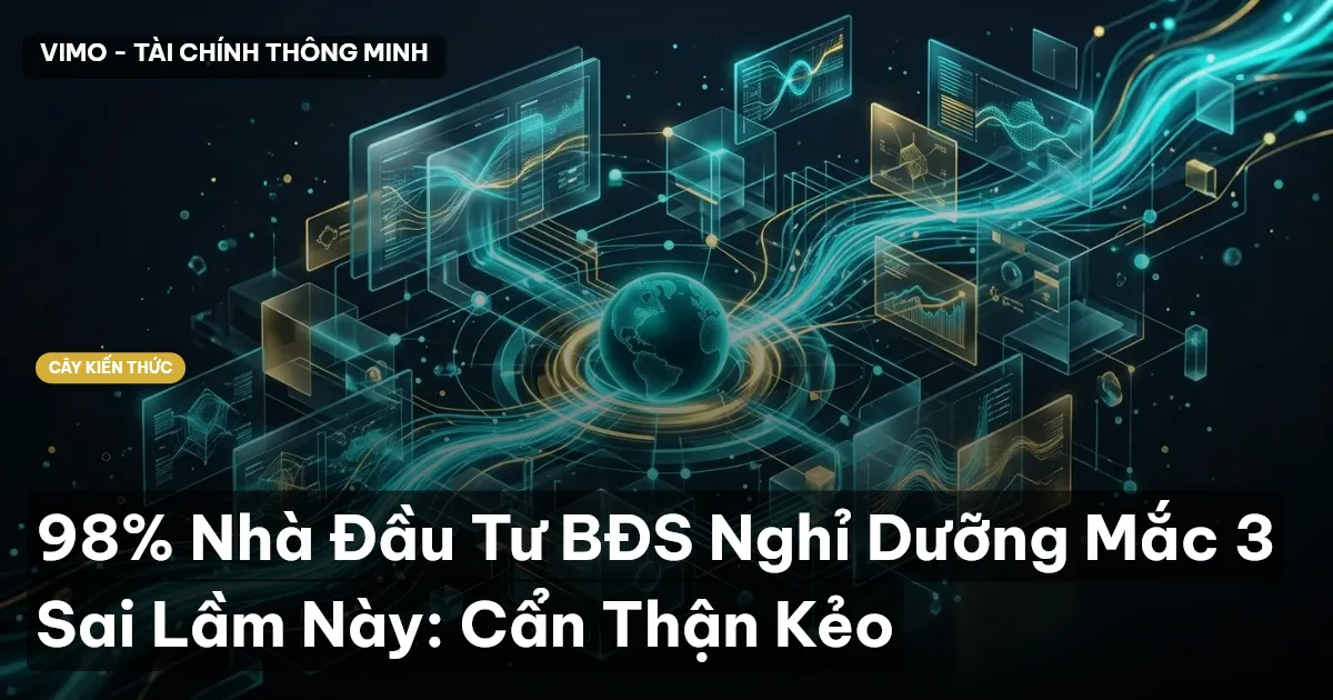 98% Nhà Đầu Tư BĐS Nghỉ Dưỡng Mắc 3 Sai Lầm Này: Cẩn Thận Kẻo