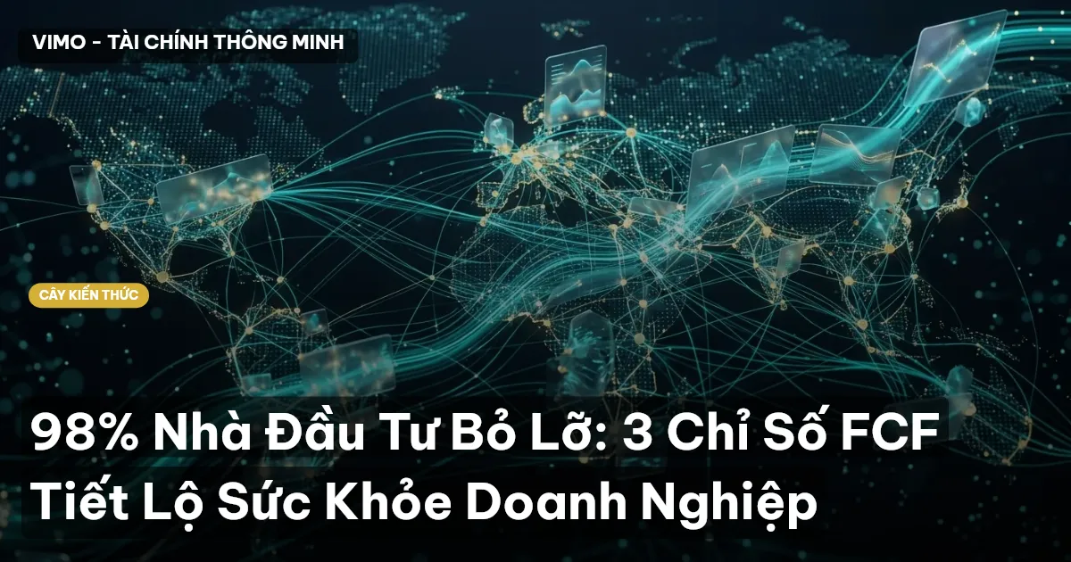 98% Nhà Đầu Tư Bỏ Lỡ: 3 Chỉ Số FCF Tiết Lộ Sức Khỏe Doanh Nghiệp