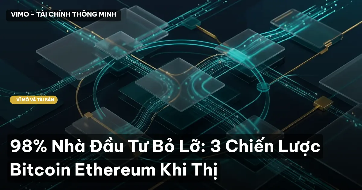 98% Nhà Đầu Tư Bỏ Lỡ: 3 Chiến Lược Bitcoin Ethereum Khi Thị