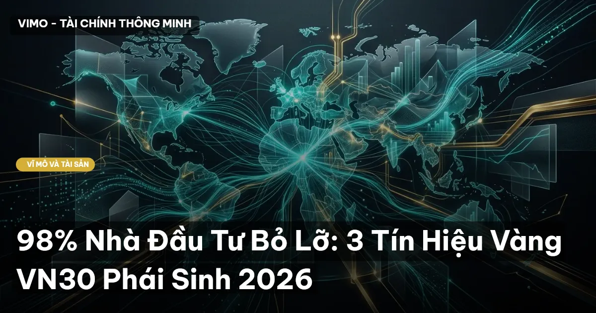 98% Nhà Đầu Tư Bỏ Lỡ: 3 Tín Hiệu Vàng VN30 Phái Sinh 2026