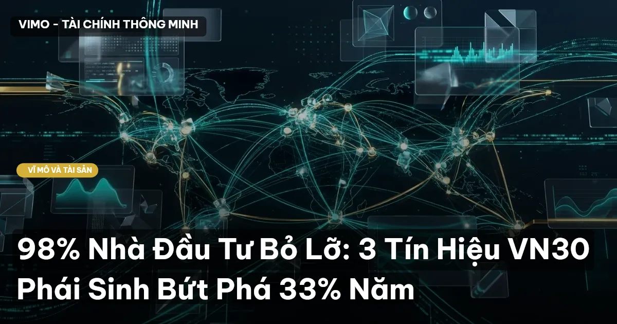 98% Nhà Đầu Tư Bỏ Lỡ: 3 Tín Hiệu VN30 Phái Sinh Bứt Phá 33% Năm
