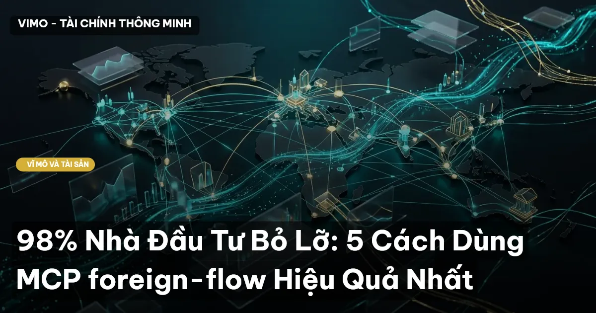 98% Nhà Đầu Tư Bỏ Lỡ: 5 Cách Dùng MCP foreign-flow Hiệu Quả Nhất