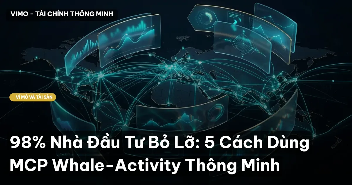 98% Nhà Đầu Tư Bỏ Lỡ: 5 Cách Dùng MCP Whale-Activity Thông Minh