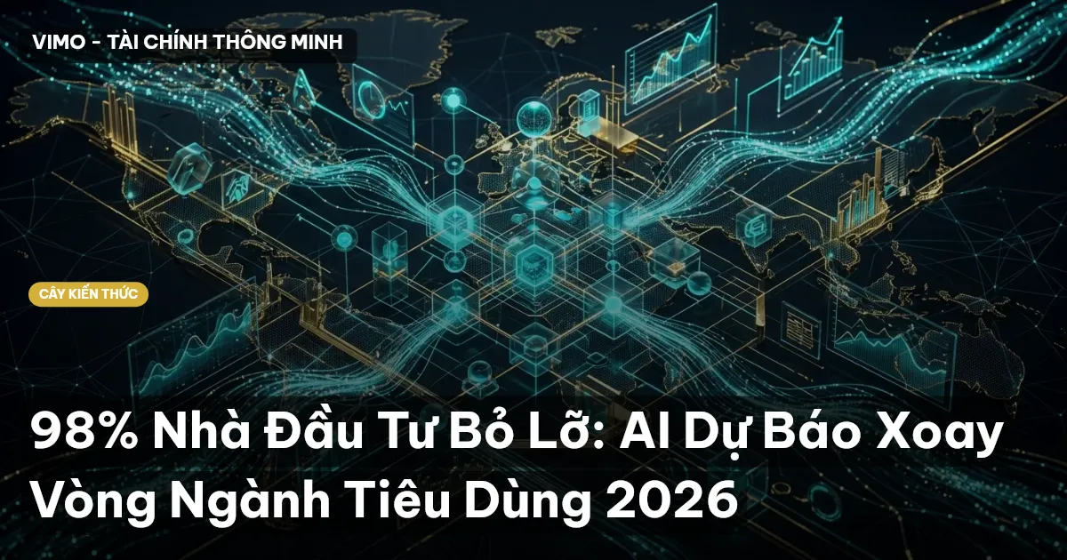 98% Nhà Đầu Tư Bỏ Lỡ: AI Dự Báo Xoay Vòng Ngành Tiêu Dùng 2026