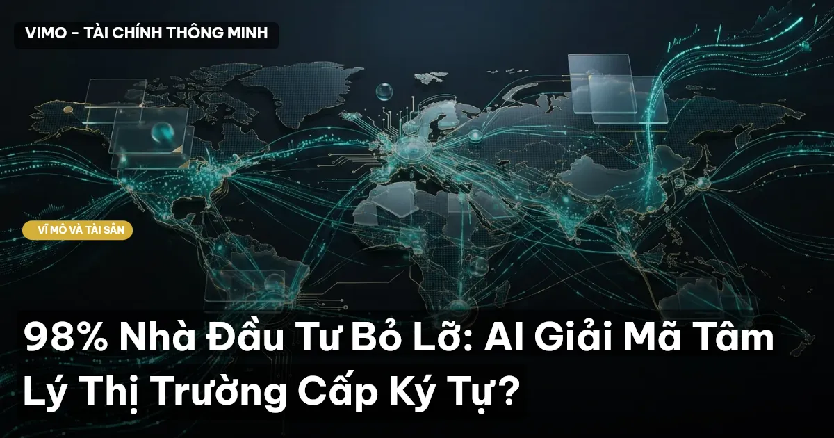 98% Nhà Đầu Tư Bỏ Lỡ: AI Giải Mã Tâm Lý Thị Trường Cấp Ký Tự?