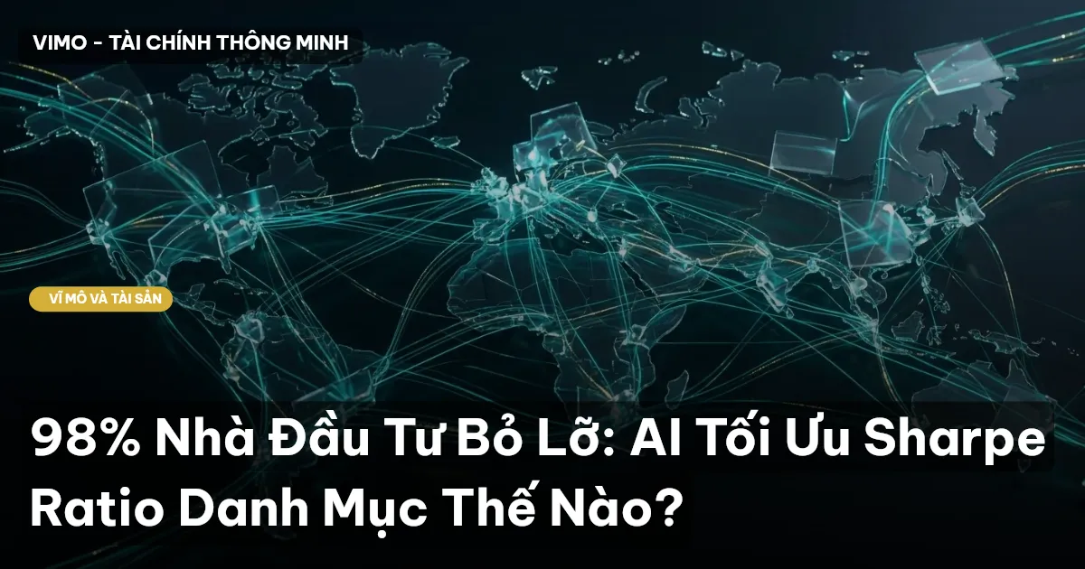 98% Nhà Đầu Tư Bỏ Lỡ: AI Tối Ưu Sharpe Ratio Danh Mục Thế Nào?