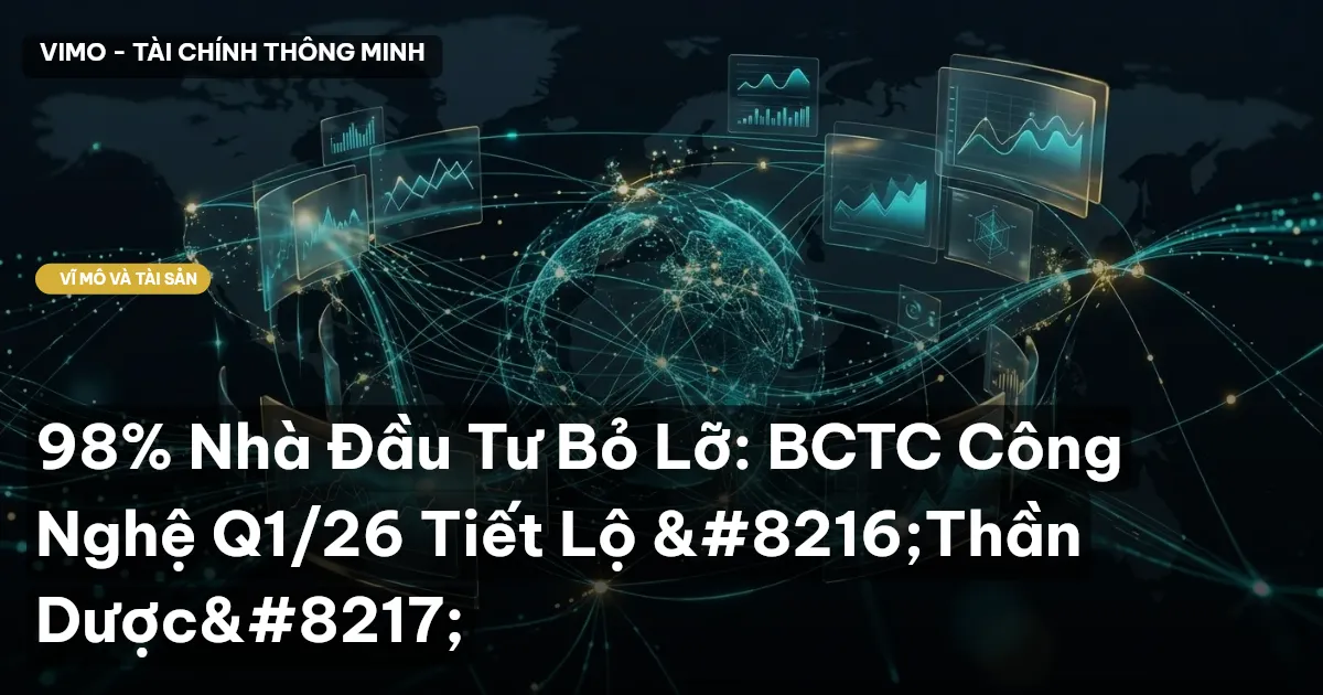 98% Nhà Đầu Tư Bỏ Lỡ: BCTC Công Nghệ Q1/26 Tiết Lộ ‘Thần Dược’