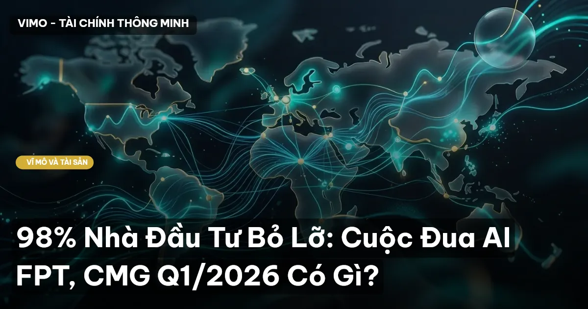 98% Nhà Đầu Tư Bỏ Lỡ: Cuộc Đua AI FPT, CMG Q1/2026 Có Gì?