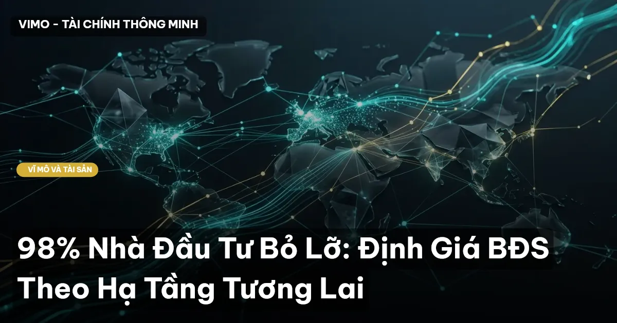98% Nhà Đầu Tư Bỏ Lỡ: Định Giá BĐS Theo Hạ Tầng Tương Lai