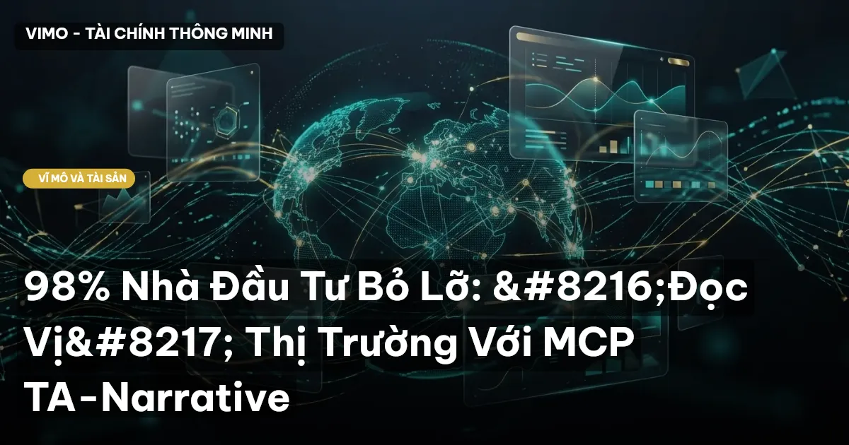 98% Nhà Đầu Tư Bỏ Lỡ: ‘Đọc Vị’ Thị Trường Với MCP TA-Narrative