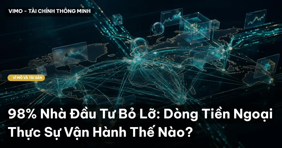 98% Nhà Đầu Tư Bỏ Lỡ: Dòng Tiền Ngoại Thực Sự Vận Hành Thế Nào?