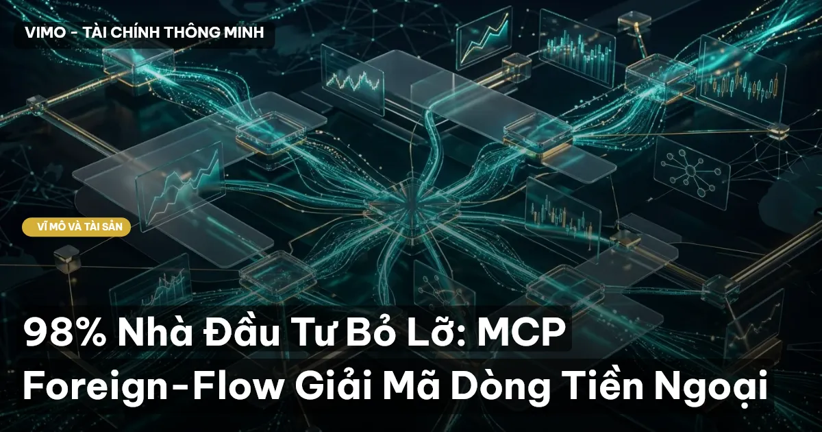 98% Nhà Đầu Tư Bỏ Lỡ: MCP Foreign-Flow Giải Mã Dòng Tiền Ngoại