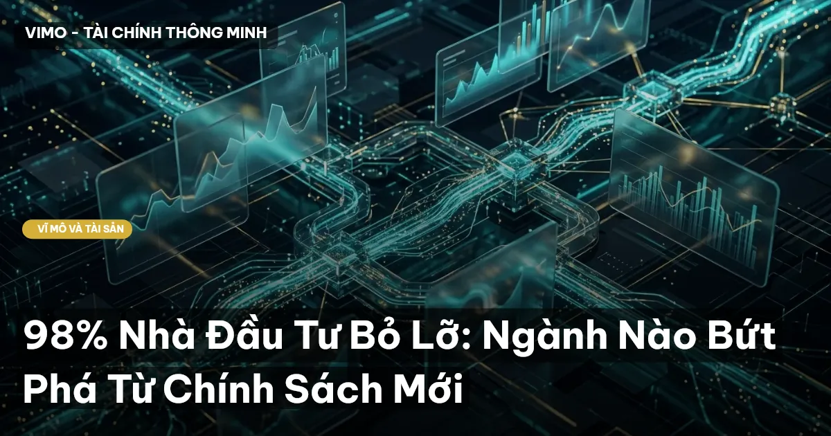 98% Nhà Đầu Tư Bỏ Lỡ: Ngành Nào Bứt Phá Từ Chính Sách Mới