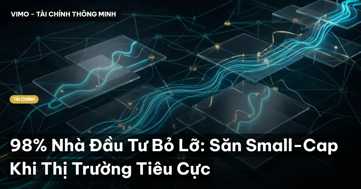 98% Nhà Đầu Tư Bỏ Lỡ: Săn Small-Cap Khi Thị Trường Tiêu Cực