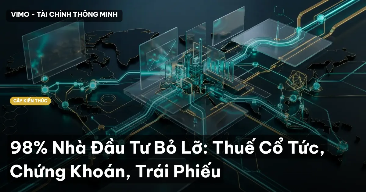 98% Nhà Đầu Tư Bỏ Lỡ: Thuế Cổ Tức, Chứng Khoán, Trái Phiếu