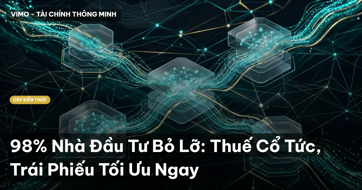 98% Nhà Đầu Tư Bỏ Lỡ: Thuế Cổ Tức, Trái Phiếu Tối Ưu Ngay