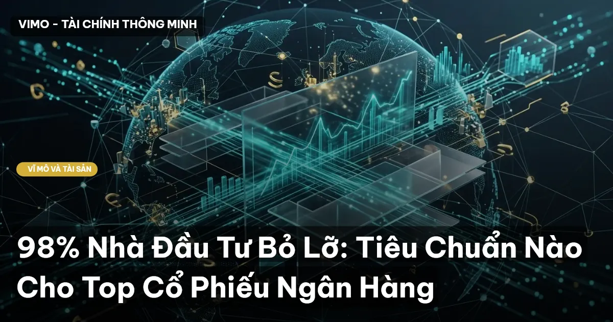 98% Nhà Đầu Tư Bỏ Lỡ: Tiêu Chuẩn Nào Cho Top Cổ Phiếu Ngân Hàng