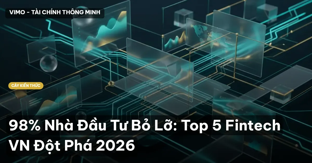 98% Nhà Đầu Tư Bỏ Lỡ: Top 5 Fintech VN Đột Phá 2026