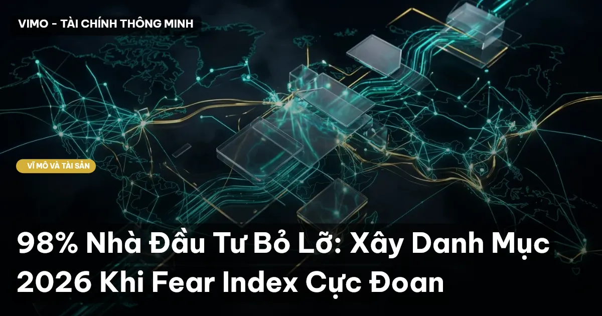 98% Nhà Đầu Tư Bỏ Lỡ: Xây Danh Mục 2026 Khi Fear Index Cực Đoan