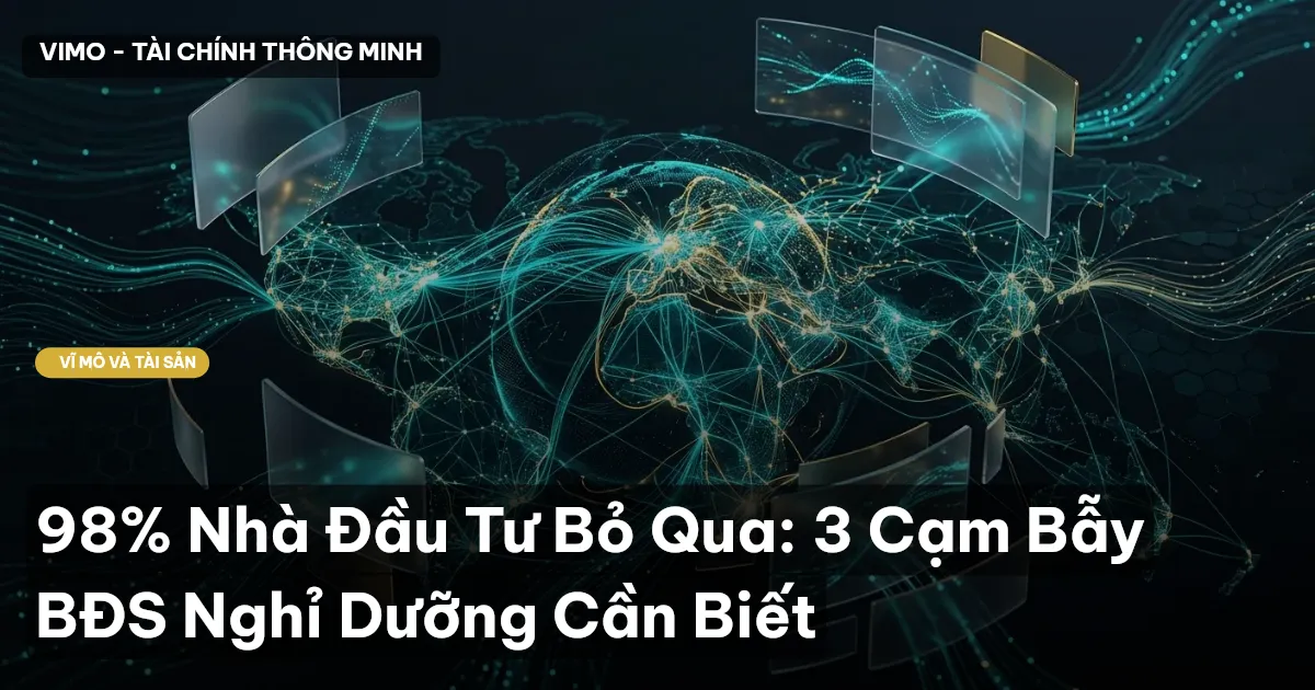 98% Nhà Đầu Tư Bỏ Qua: 3 Cạm Bẫy BĐS Nghỉ Dưỡng Cần Biết