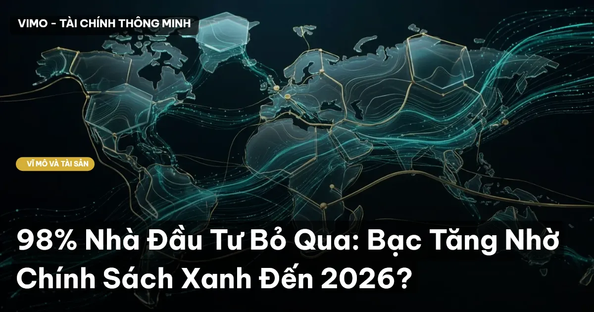 98% Nhà Đầu Tư Bỏ Qua: Bạc Tăng Nhờ Chính Sách Xanh Đến 2026?