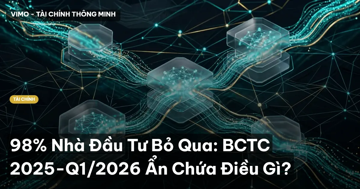 98% Nhà Đầu Tư Bỏ Qua: BCTC 2025-Q1/2026 Ẩn Chứa Điều Gì?