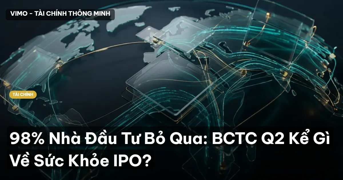 98% Nhà Đầu Tư Bỏ Qua: BCTC Q2 Kể Gì Về Sức Khỏe IPO?