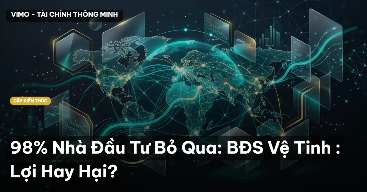 98% Nhà Đầu Tư Bỏ Qua: BĐS Vệ Tinh : Lợi Hay Hại?