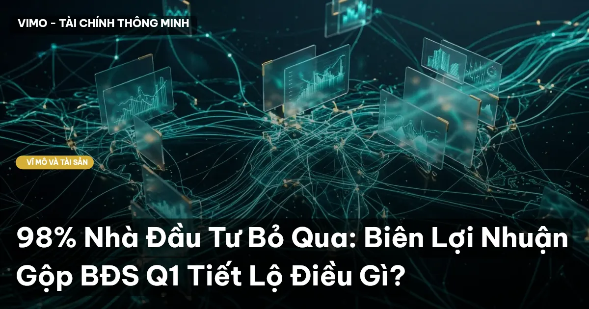 98% Nhà Đầu Tư Bỏ Qua: Biên Lợi Nhuận Gộp BĐS Q1 Tiết Lộ Điều Gì?
