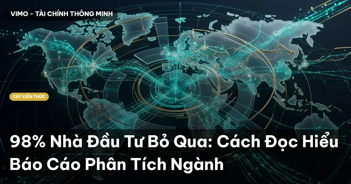 98% Nhà Đầu Tư Bỏ Qua: Cách Đọc Hiểu Báo Cáo Phân Tích Ngành